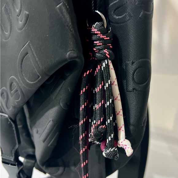 NWOT Desigual Black Embossed Backpack main image 11